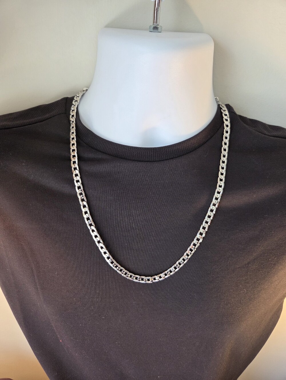 CUBAN MENS CHAIN AND BRACELET SET